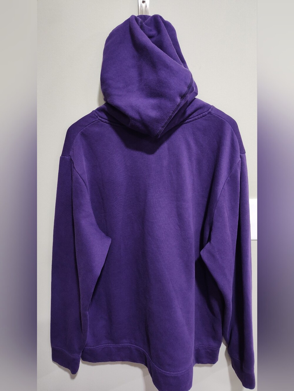 Baltimore Ravens NFL Men's 2XL Fanatics Purple Logo Fleece Hoodie Sweatshirt - Picture 7 of 9